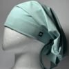Agua marina Gorro Quirúrgico Liso - Dama