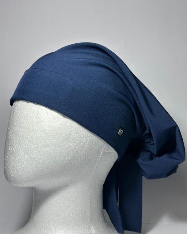 Azul Gorro Quirúrgico Liso - Dama